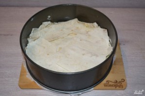 Пирог из лаваша с сыром в духовке - фото шаг 8