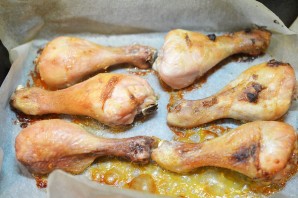 Запеченные куриные голени в горчичном маринаде - фото шаг 5