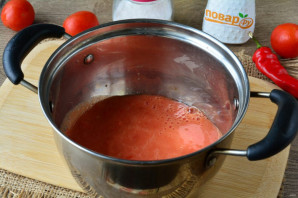 Томатный соус без уксуса на зиму - фото шаг 4