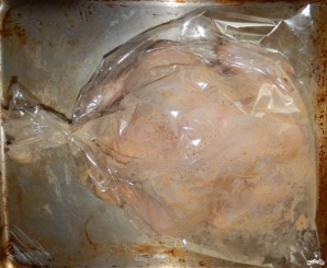 Курица в пакете для запекания - фото шаг 3