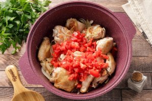 Чахохбили из курицы - фото шаг 7