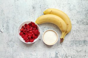 Варенье из малины с бананом - фото шаг 1