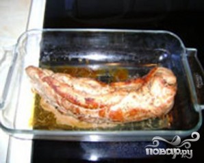 Филе свинины с соусом песто из семечек - фото шаг 4