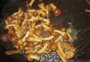 Карбонара с курицей и грибами - фото шаг 3