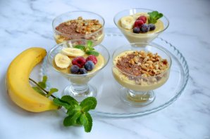 Банановое желе