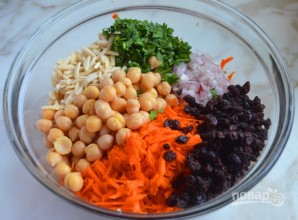 Марокканский салат из нута - фото шаг 6