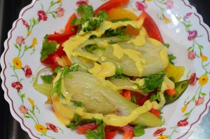 Салат из фенхеля и апельсина с заправкой из авокадо - фото шаг 8
