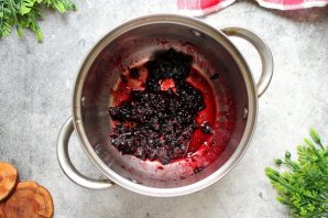 Морс из черники - фото шаг 6