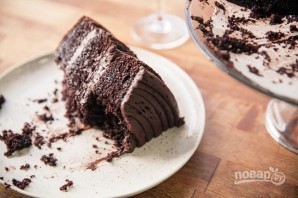 Шоколадный тортик "Мега" - фото шаг 9