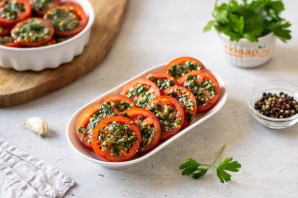 Маринованные помидоры по-итальянски за 30 минут - фото шаг 6