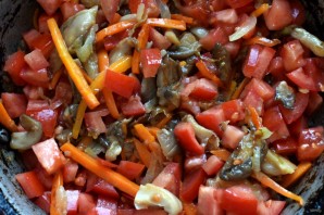 Куриный суп с грибами и цветной капустой - фото шаг 3