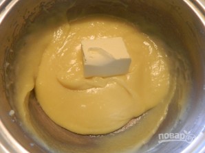 Быстрый торт на сковороде с заварным кремом - фото шаг 5