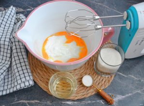 Кекс на йогурте - фото шаг 3