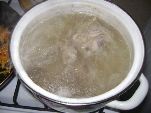 Куриный суп с сухариками - фото шаг 3