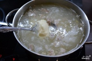 Cырный суп для детей - фото шаг 2