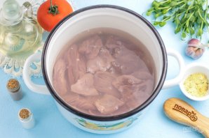 Суп из консервированной фасоли с мясом - фото шаг 3