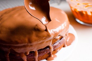 Шоколадный торт без сахара - фото шаг 10