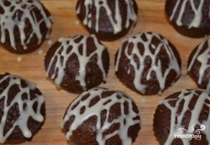 Шоколадные кексы в формочках - фото шаг 9