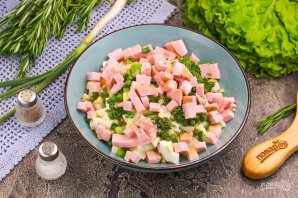 Окрошка с квасом - фото шаг 7