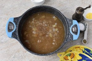 Суп-пюре из печени - фото шаг 5