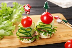 Закуска на шпажках на Новый год - фото шаг 9