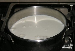 Творог из топленого молока - фото шаг 1