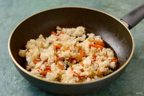 Рис с сельдереем и морковью - фото шаг 6