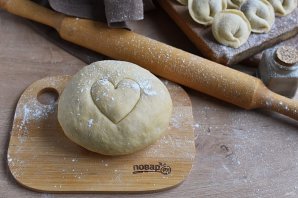 Пельменное тесто в хлебопечке - фото шаг 5