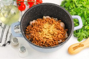 Гречка с мясом - фото шаг 7