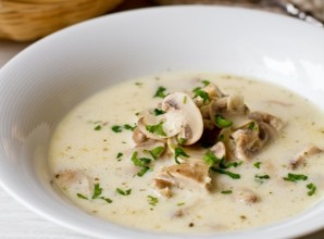 Сливочный суп с грибами   - фото шаг 5