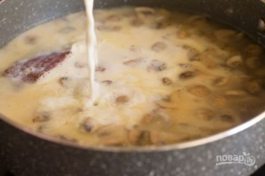 Грибной суп с шампиньонами - фото шаг 4