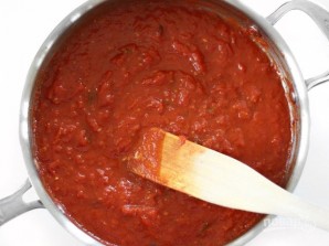 Паста с томатным соусом и панировочными сухарями - фото шаг 4
