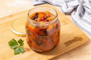 Салат на зиму из фасоли - фото шаг 11