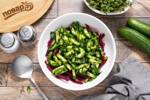 Холодник из свеклы на воде - фото шаг 9