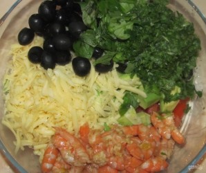 Салат из сыра и авокадо - фото шаг 7