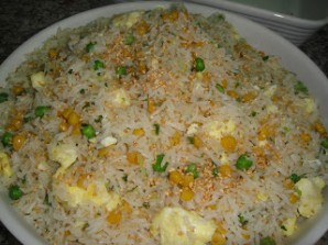 Рис с яйцом и овощами - фото шаг 6