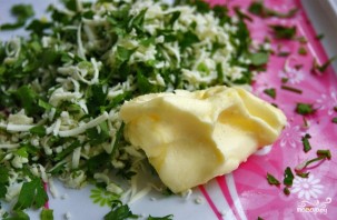 Багет с сыром и чесноком - фото шаг 4