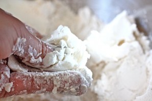 Персиковый пирог из песочного теста - фото шаг 3