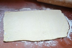 Пирог с начинкой из сыра и ветчины - фото шаг 4