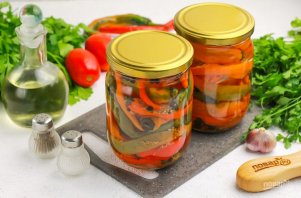 Острый перец маринованный - фото шаг 8