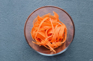Спагетти из моркови - фото шаг 2