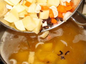 Мексиканский фасолевый суп с фрикадельками - фото шаг 2