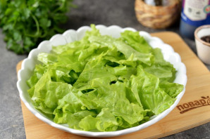 Салат с дыней и фетой - фото шаг 5