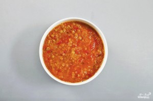 Суп с чечевицей вегетарианский - фото шаг 4
