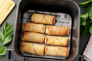 Замороженные блины в аэрогриле - фото шаг 5