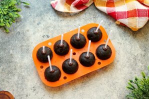 Вегетарианские кейк попсы - фото шаг 17