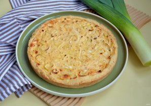 Пирог с сыром и луком-порей - фото шаг 14