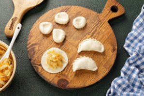 Вареники с капустой - фото шаг 11