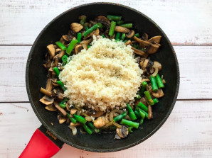 Рис с фасолью и грибами - фото шаг 5