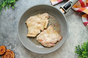 Отбивные по-французски